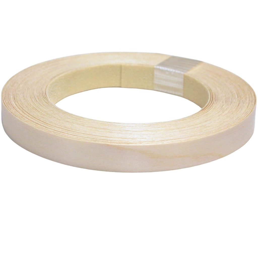 Pre-Glued Edge Banding Birch 3/4" x 50' Roll - Easy Application Iron-On Edge Banding for Furniture Restoration - Wood Edge Banding - Edge Banding Iron-On - Edge Banding (Birch, 3/4" X 50')