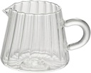 Glass Tea Pitcher Transparent Handle Milk Coffee Cup Glass Coffee Pot Espresso Measuring Cup(500ml)