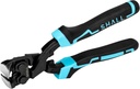 SHALL 8-Inch Nail Puller, 8" End Cutting Pliers, Two-Color Ergonomic Handle, Grip Area for Pulling Nails & Gripping Wires, More Efficient Leverage