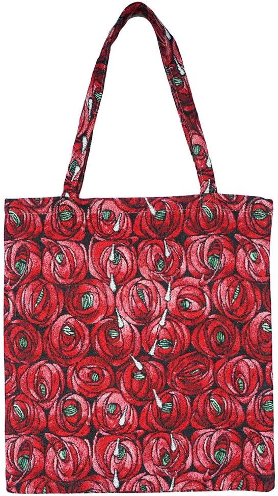 Signare Tapestry Reusable Grocery Eco Friendly Shopping Tote Bag in Mackintosh Design