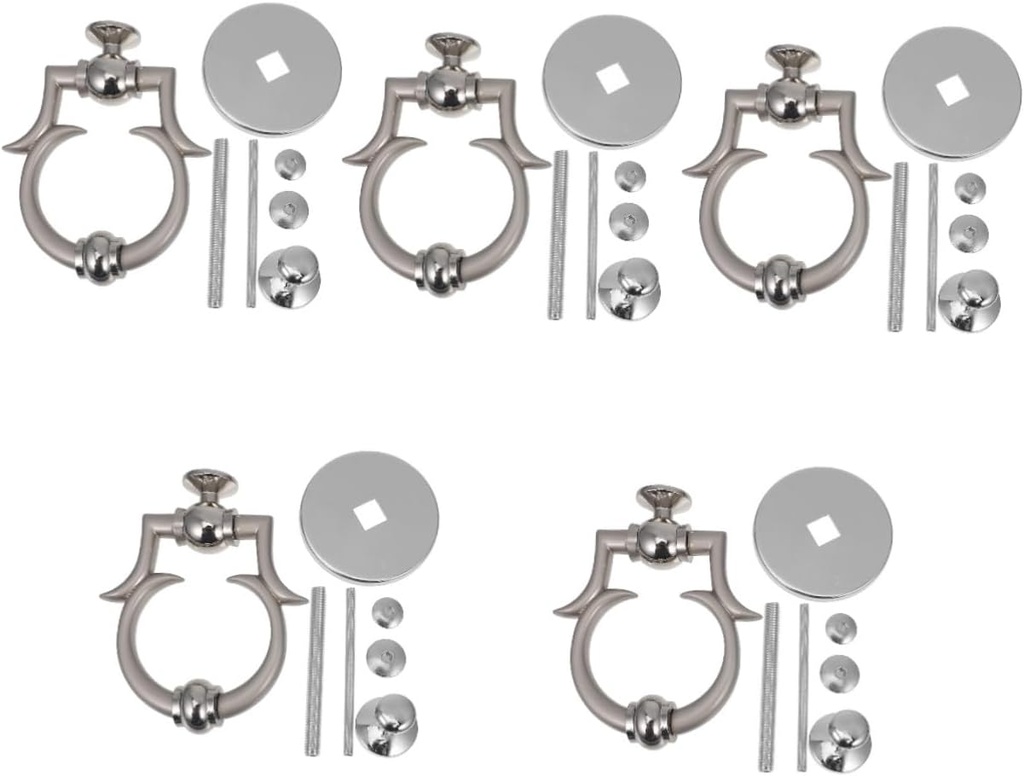 5pcs Single Front Door European Style Decorative Door Accessory Sturdy Easy Installation for Home Entryway Decor Compact Lightweight Design