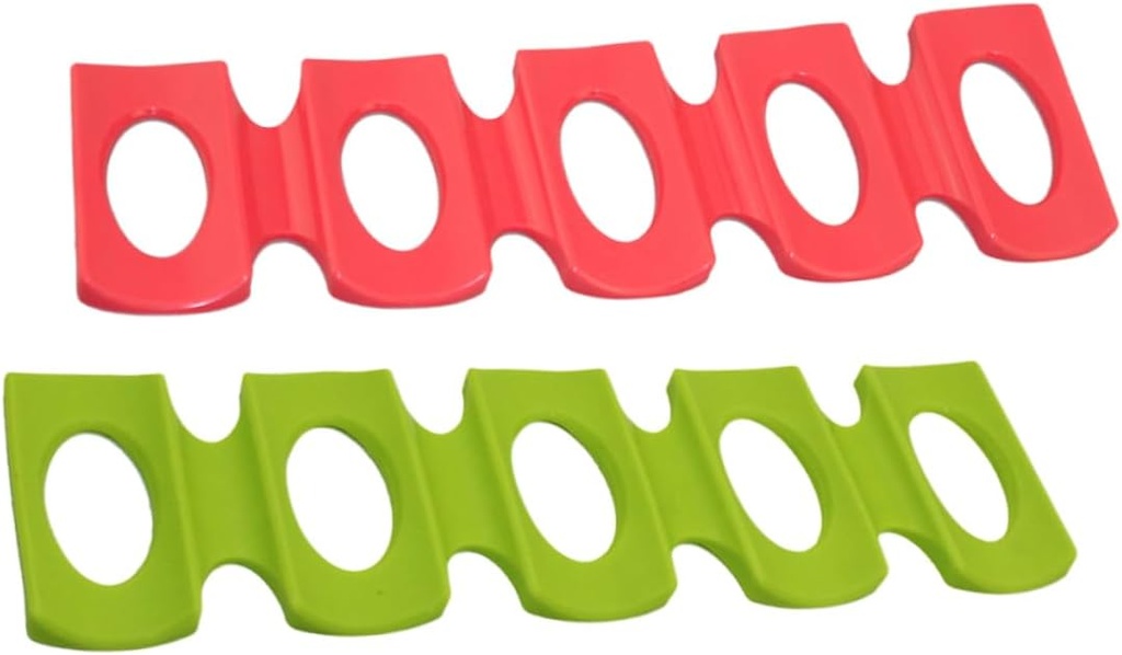 IMIKEYA 2pcs Silicone Beer Pad Organizer for Refrigerator Home Bar Stacking Mat for Drinks Wine Bottles Cans and Easy to Clean Silicone Beverage Storage