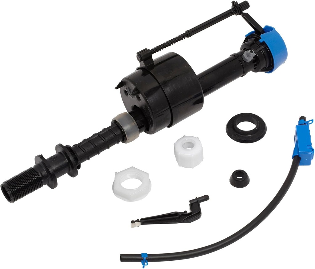 American Standard 7381125-400.0070A Fluid Master 400A Universal Toilet Water Fill Valve, 10.00 Inch Wide x 3.00 Inch Tall x 3 Inch Deep, Black