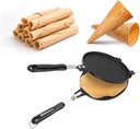 Topyond Cone Maker, Non-Stick Waffle Cone Maker, Electric Egg Roll Pan, 8.5In Crispy Cone Mold, Waffle Bowl Machine for DIY Ice Cream Cones, Egg Rolls, Home Use