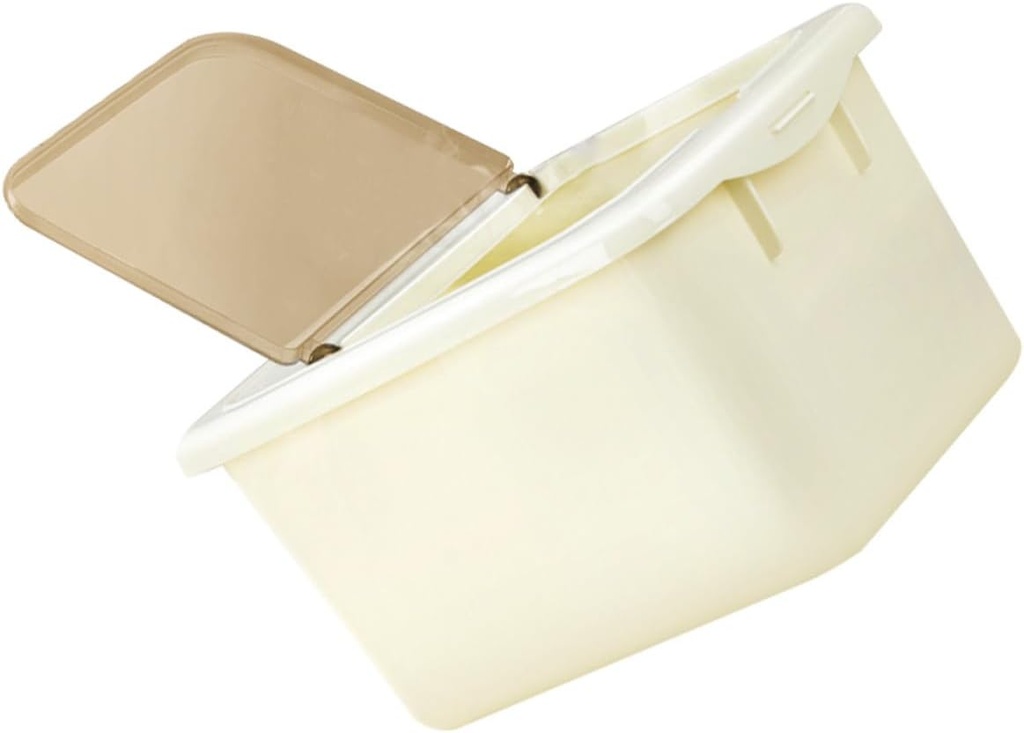 Healifty Rice Storage Container Airtight Food Holder for Pantry Clear Design Capacity Rice Dispenser with Lid and Sturdy for Home Use