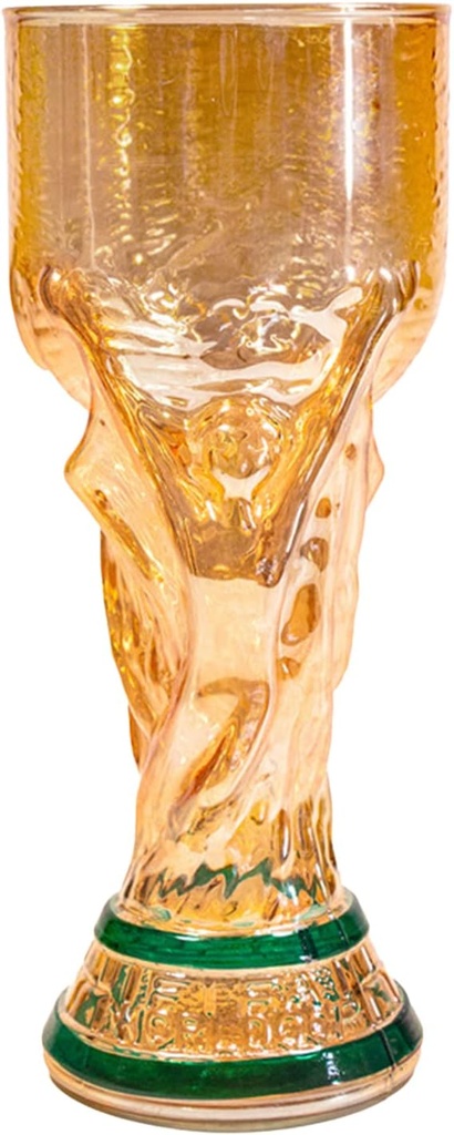 2022 World Cup Beer Mugs Set of 2, Creative 500 ml Beer Mug Bar Glass Mug Draft Beer Cup, Borosilicate Glass Goblet Suitable For Football Party, Bar Restaurant Supplies To Watch Football