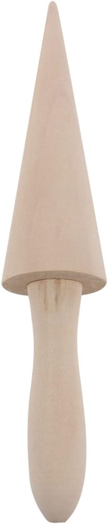 Ice Cream Cone, Wooden Waffle Cone Roller Waffle Roller Pastry Roll Cake DIY Cooking Kitchen Tool Decorating Baking Accessory