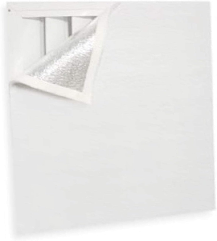 Attic Armour Attic Fan Cover, Door Whole House Attic Ceiling Fan Shutter Seal Cover, Whole House Fan Cover, 129 * 129cm