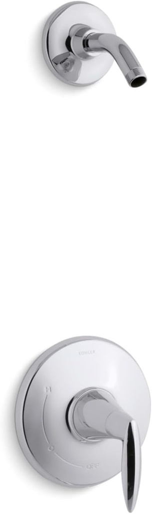 Kohler TLS45106-4-CP Alteo Rite-Temp Shower Valve Trim with Lever Handle, Less Showerhead