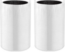 Blue Pure 411 Replacement Filters for Blueair Blue Pure 411, 411+, 411 Auto and Mini Air Purifier, Include 2 Particle and 2 Activated Carbon