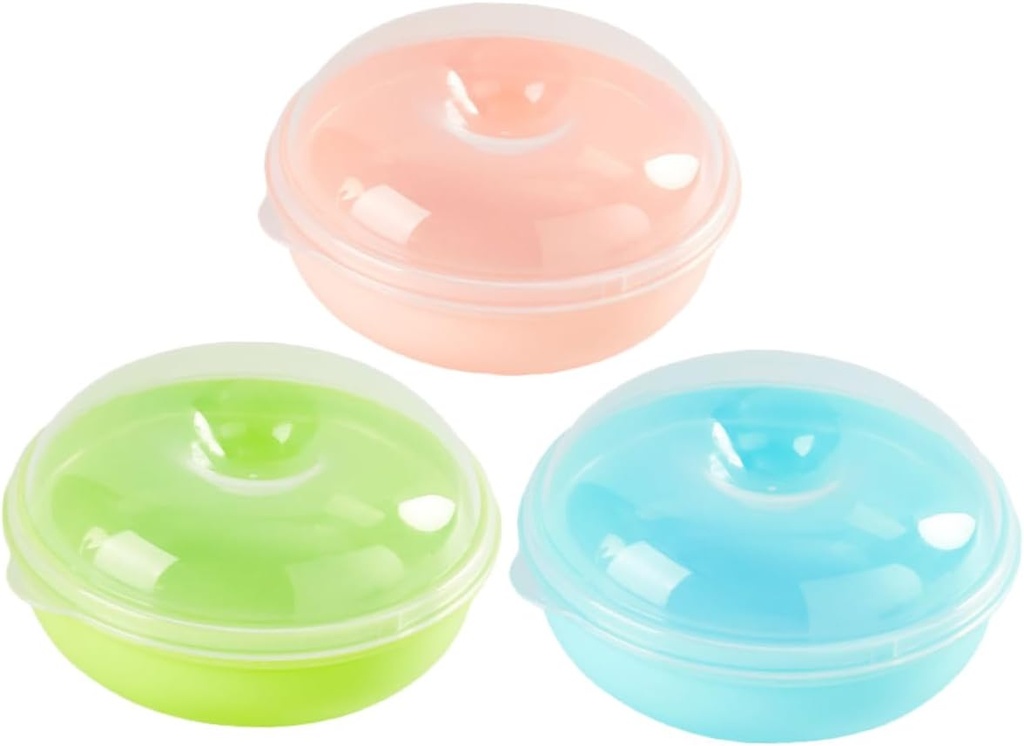 3pcs Bread Saver Storage Box Airtight Bread Container Lids Kitchen Supplies Keeper