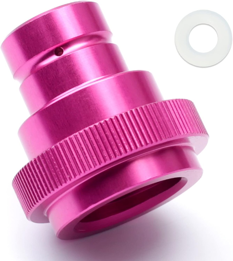 Upgraded CO2 Quick Adapter Purple for Soda Makers, Compatible with DUO/Terra/Art, TR21-4 Male Threaded Soda Maker Valve Refill Accessories for Quick Connecting Universal CO2 Cylinder