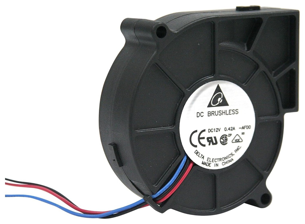 Delta BFB0512HHA-C Blowers 50x50x10mm 12V DC Fan 1.92W, 3.98CFM 37.5dB