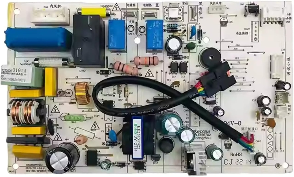 Air Conditioner Control Board Inverter Board Parts, Compatible for Midea, KFR-(23/26/32/35) G/BP2DN1Y-LB Motherboard Replacement Accessories