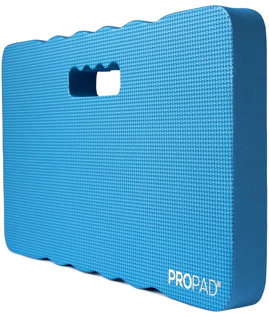 Thick Kneeling Pad, Garden Kneeler for Gardening, Bath Kneeler for Baby Bath, Kneeling Mat for Exercise & Yoga, Knee Pad for Work, Floor Foam Pad, Extra Large (XL) 18 x 11 x 1.5 Inches, Blue
