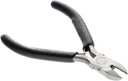 SE Professional Quality 4-1/2" Mini Round Jaw Diagonal Cutter Pliers - LF06R