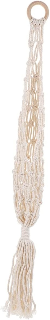 Woven Fruit Basket Wall Mount Kitchen Hanging Basket Onion Potato Holder Decor