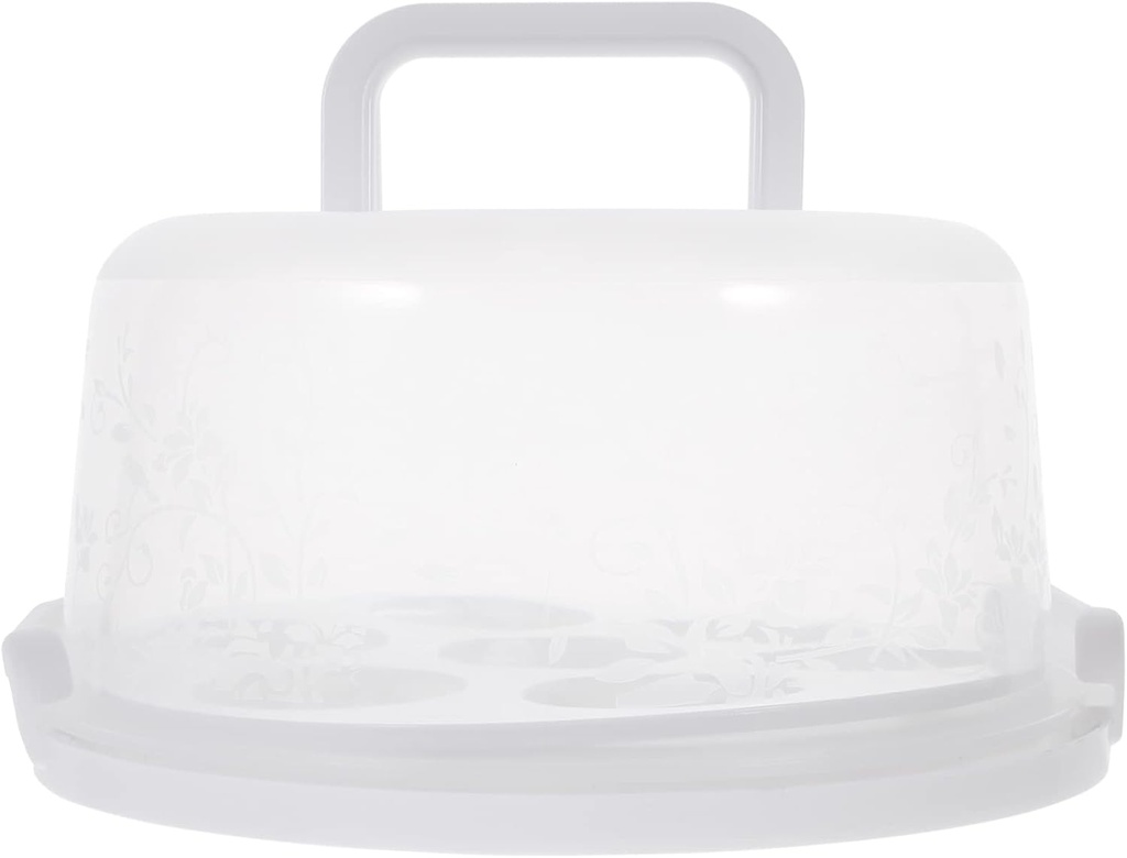 Ciieeo 7pcs Pp Egg Tart Cupcake Packaging Box Cake Box Portable Cupcake Carrier for Takeout