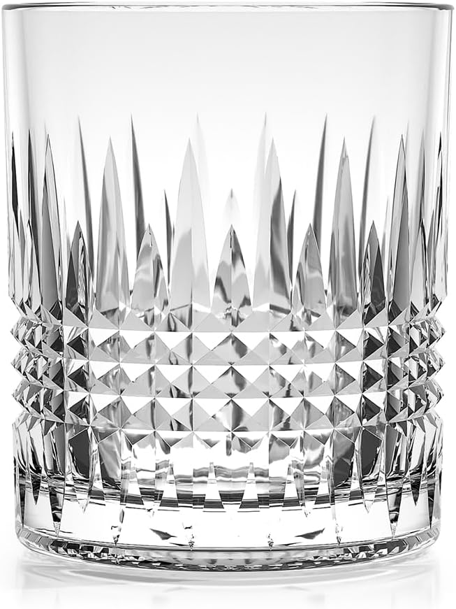 H&h Set 6 Bicchieri Miami in vetro cl 31