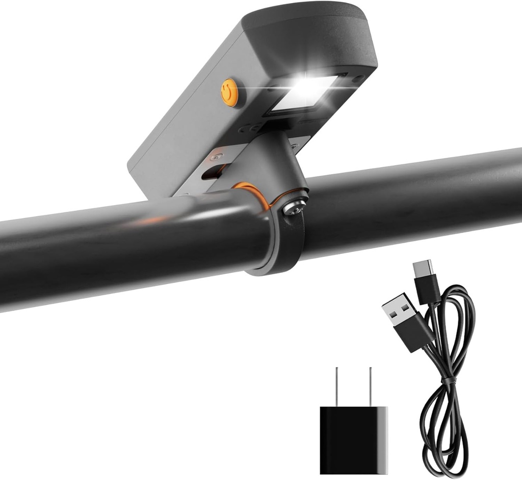 Yukon Glory Bright LED Grill Handle Light, Rechargeable, Water + Heat Resistant, Fits Most Outdoor Grills, Patent Pending Rechargeable LED Light