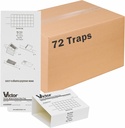 Victor M309 Professional Glue Boards for Insect and Rodent monitoring - 72 Glue Boards