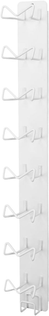 Coffee Pods Wall Holder, Coffee Pods Holder Strong Adhesive Space Saving Carbon Steel Easy To Install for Makers (White)