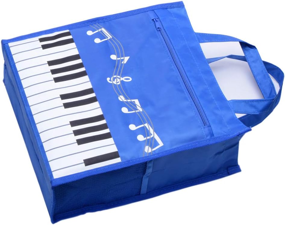 Piano Keys Handbag Reusable Grocery Bag Shoulder Shopping Bag Tote Bag for Music Teacher Gift Bag