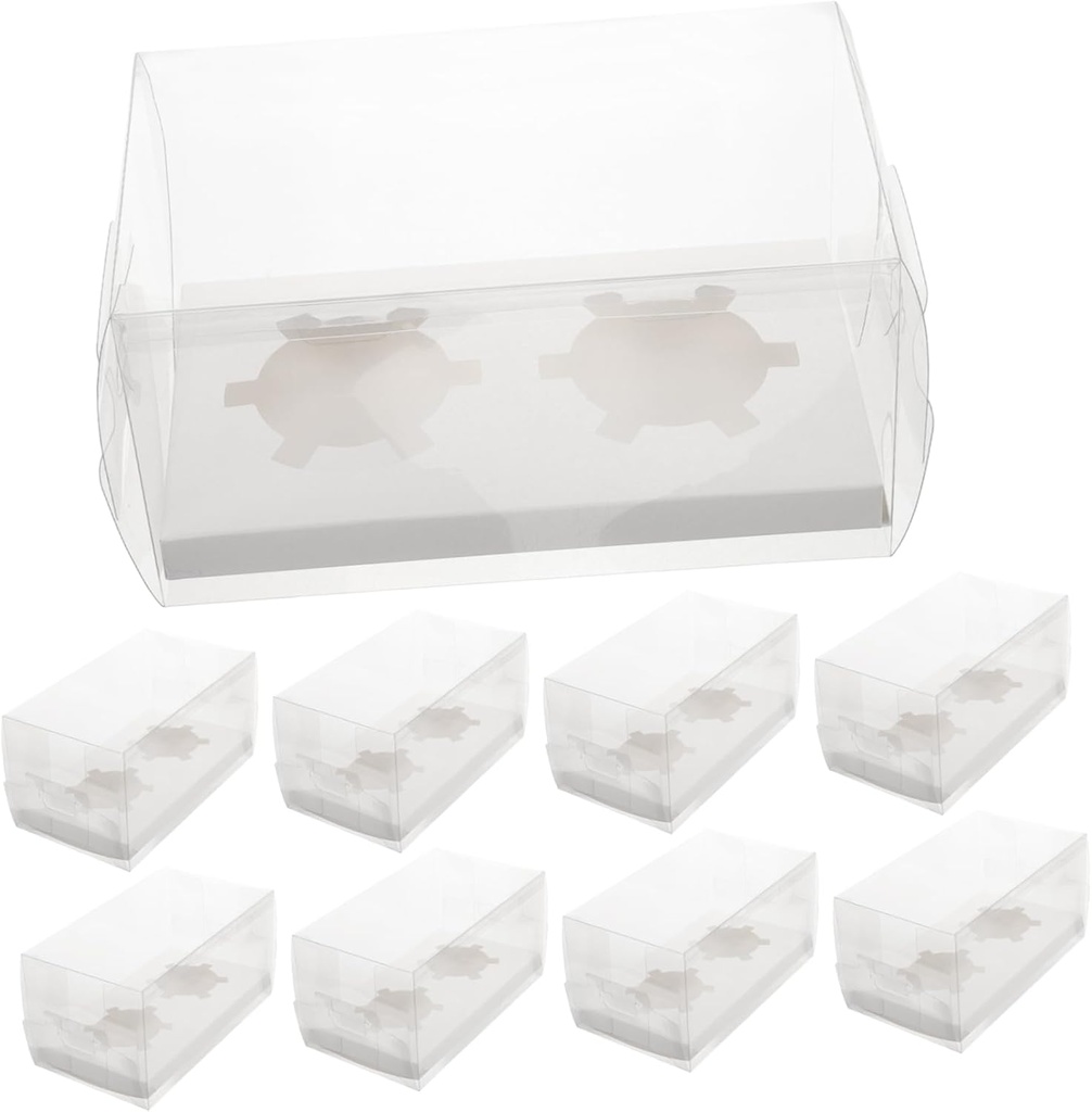 10sets Cake Boxes Base for Desserts and Pastries Dessert Wrapping Cases for Baking and Storage