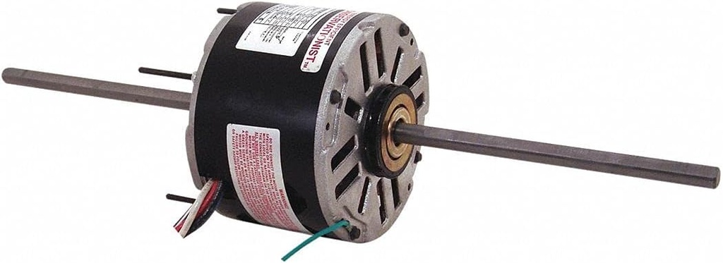 Century 1/4 HP Room Air Conditioner Motor, Permanent Split Capacitor, 1075 Nameplate RPM, 208-230 Voltage, Frame - RA1026