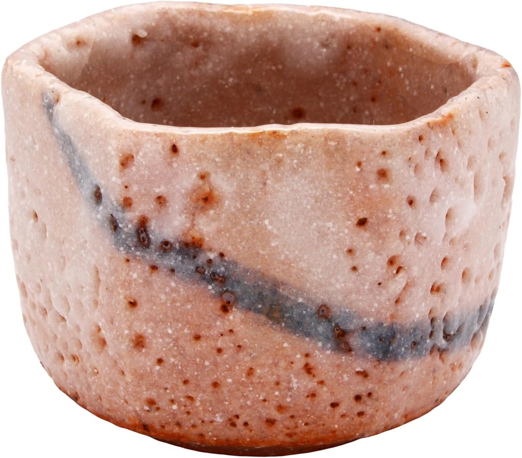 Utsuwa Luan 138-0053 Mino Ware Ryoji Hayashi, Gui Cup, Benishino, Diameter 2.2 inches (5.5 cm)