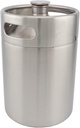 Home Brew Equipment Kegging Tools 2L/5L Mini Keg Beer Barrel Pressurized Growler Stainless Steel Portable Beer Bottle (5l)