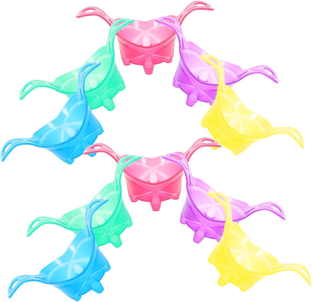 IMIKEYA 10Pcs Compact Pudding Cups Creative Muffin Cups for Desserts Party Supplies and Kitchen Storage Versatile Serving Bowls for Cakes Puddings and More