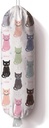 Cat Grocery Bag Storage Holder,Grocery Shopping Bags Carrier,Plastic Bags Organizer for Kitchen,Cute Cat Home Kitchen Decor Gifts for Women 23"x9"