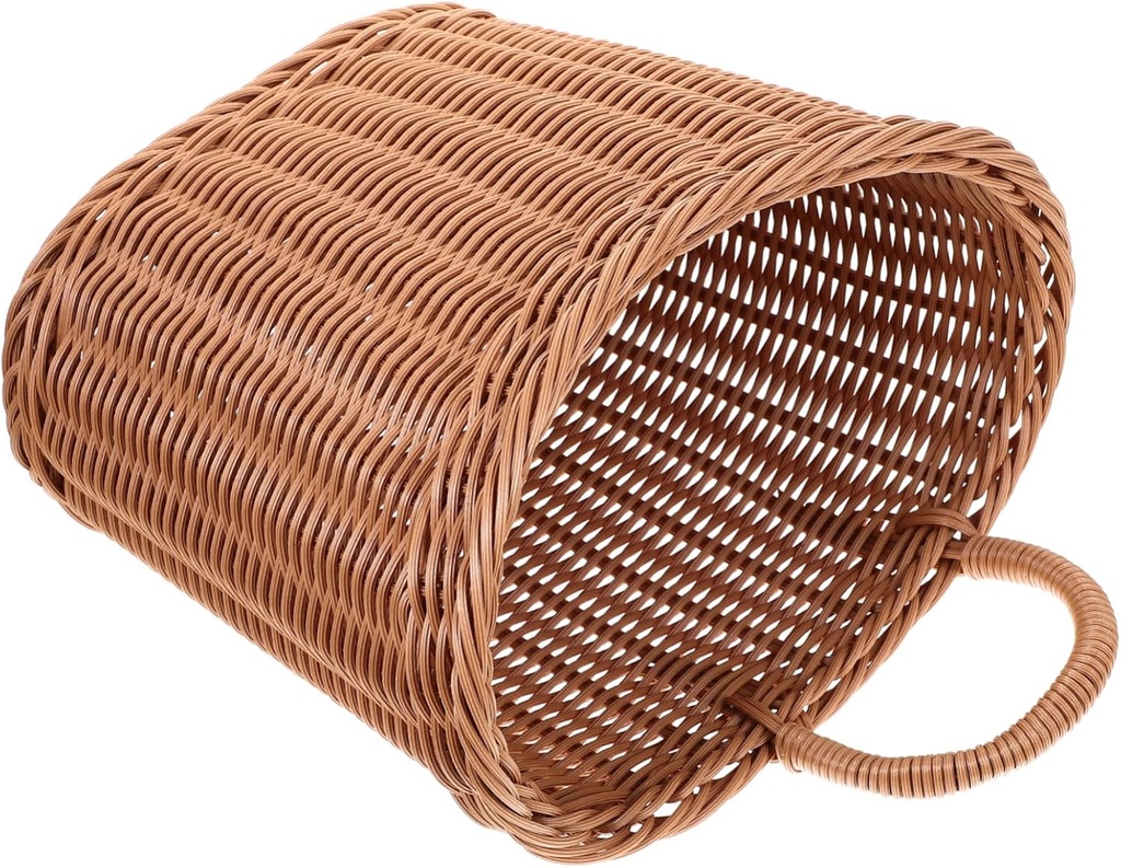 Garlic Storage Container Vegetable Basket for Kitchen Rustic Style Wall Hanging Basket