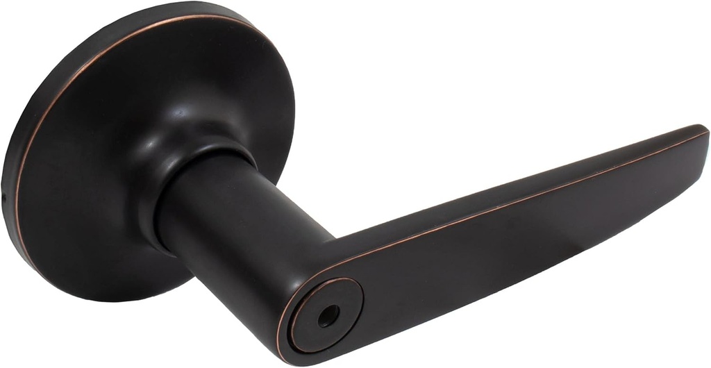 Tucson Door Lever, Privacy (Bed/Bath) Latch, Vintage Bronze by Stone Harbor Hardware