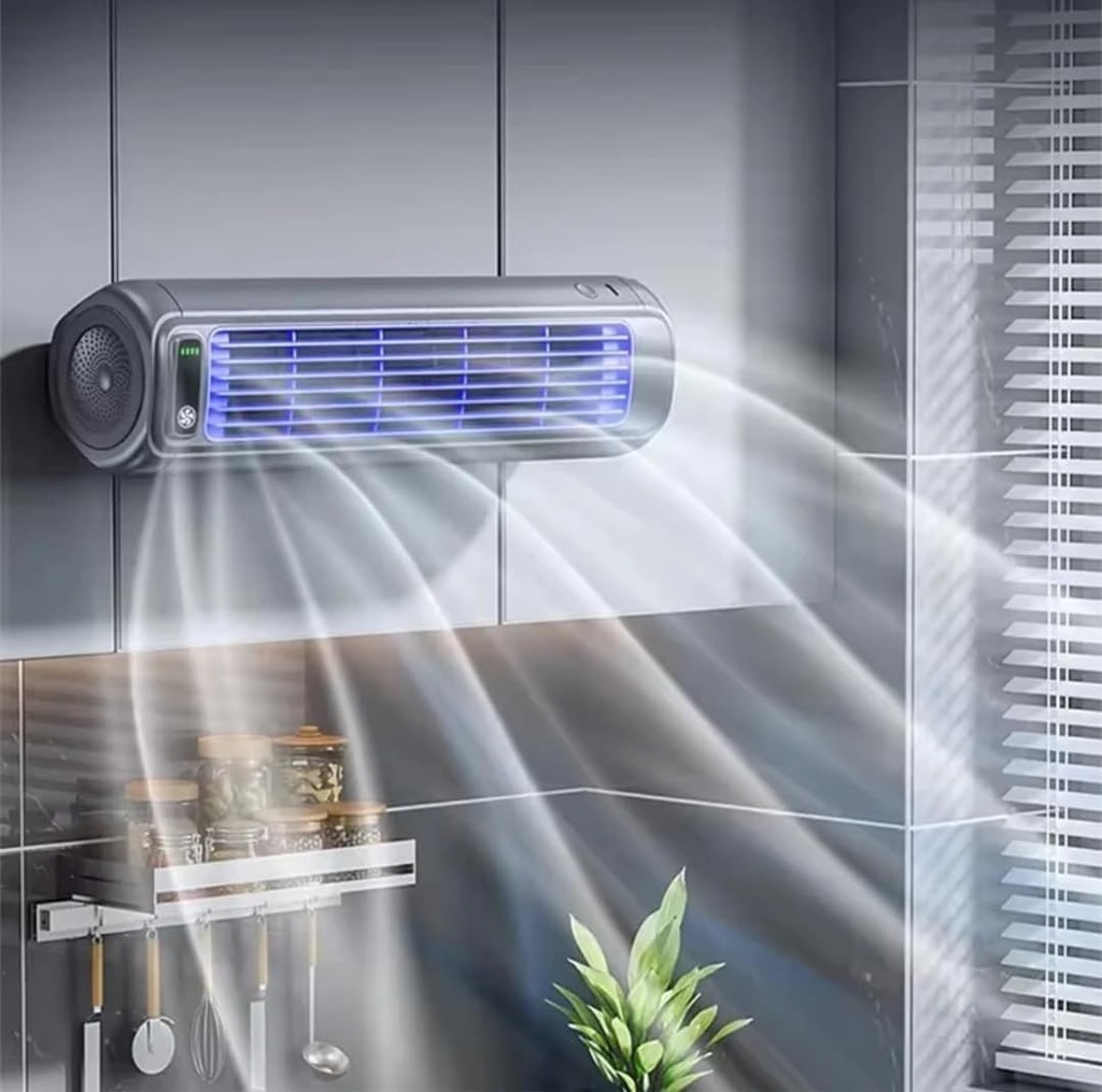 2024 Mini Portable Portable Cooling, Upgraded Mini Personal Cooling Air Cooler Fan with 3 Speeds, Small for Room Bedroom Office Home Tent