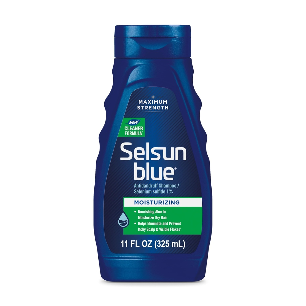 Selsun Blue Moisturizing Antidandruff Shampoo, 11 fl. oz.