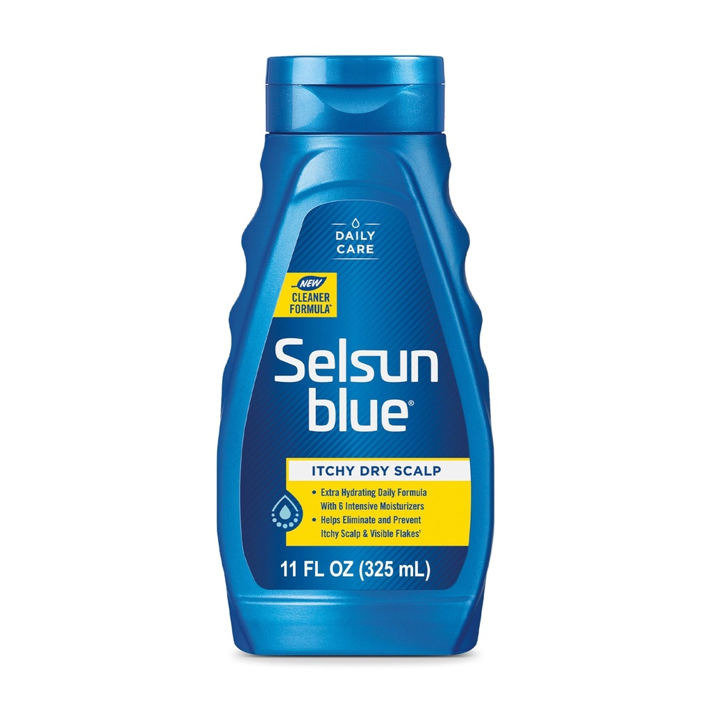 Selsun Blue Itchy, Dry Scalp Antidandruff Shampoo, 11 fl. oz.