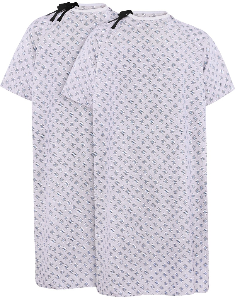 Utopia Care Hospital Gowns Back-Tie Patient Gowns Women Men Fits up to 2XL