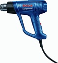 BOSCH GHG 180 Hot Air Gun/Heat Gun | 1800W | 3 Temperature Stages (60/350/550°C) | 1-Second Heat-Up | Overheat Protection | 0.75 kg | for Paint Removal & Shrink Wrap | 1 Year Warranty