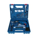 BOSCH GSB 500 RE Drill Machine for Home & Professional Use | 100-Piece Tool Kit | 500W | 10mm Chuck | 2600 RPM | Impact Rate 41600 BPM | 1 Year Warranty