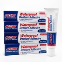 Secure Denture Adhesive Cream, Zinc Free Denture Glue, 1.4 oz, 4 Pack