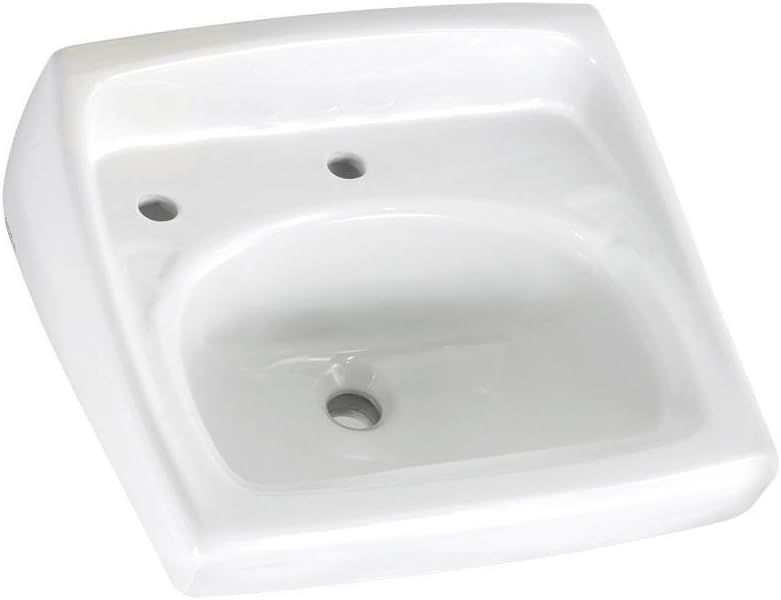 American Standard 0356115.020 356115.02 Lucerne Wall-Hung Lava CHO ELH WHT, White