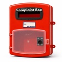 HaveIt® Front Door Wall Mounted Heavy Plastic Letter Box,Suggestion Box,Compliant Box for Home/Offices/Colleges/Institutions/Schools with Lock (red Color, 25 cm x 26 cm x 11 cm) (Complaint Box)