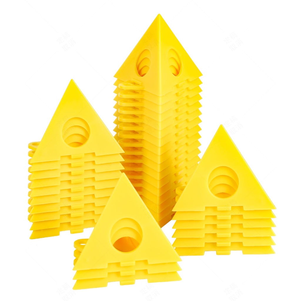 FDKJEJC 36 Painters PyramidStands - Paint Triangle Stands，Paint Stands for Painting，Mini Cone Paint Stands for Cabinet and Door Risers Support (20)
