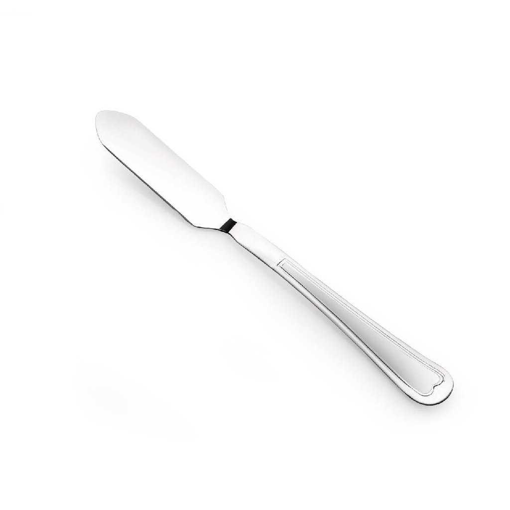 Crystal Stainless Steel Sleek Butter Knife | Heat-Resistant | Durable | Rust-Free | 1 pc