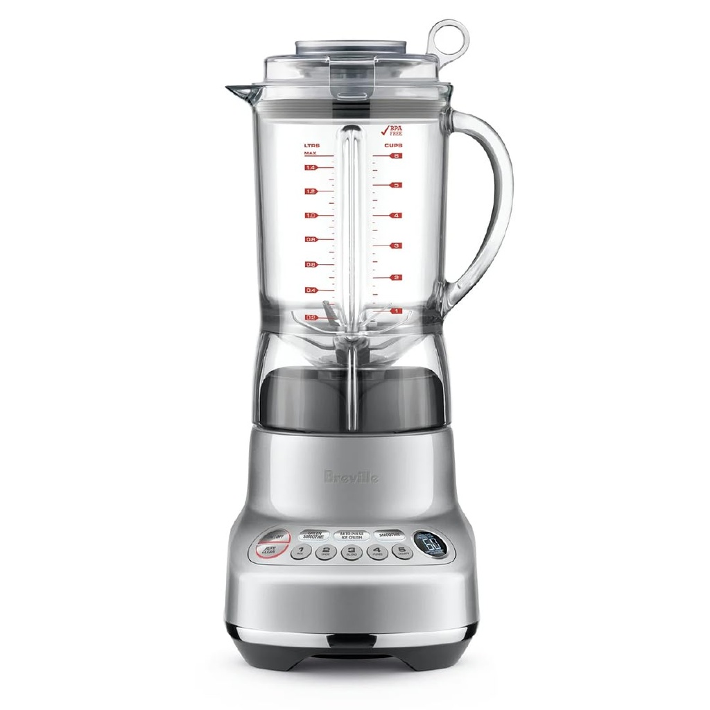 Breville BBL620SIL Fresh and Furious Blender for Kitchens, Silver
