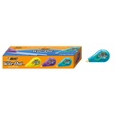 BIC Wite-Out Mini Correction Tape, White, 12-Count Pack, No Dry Time