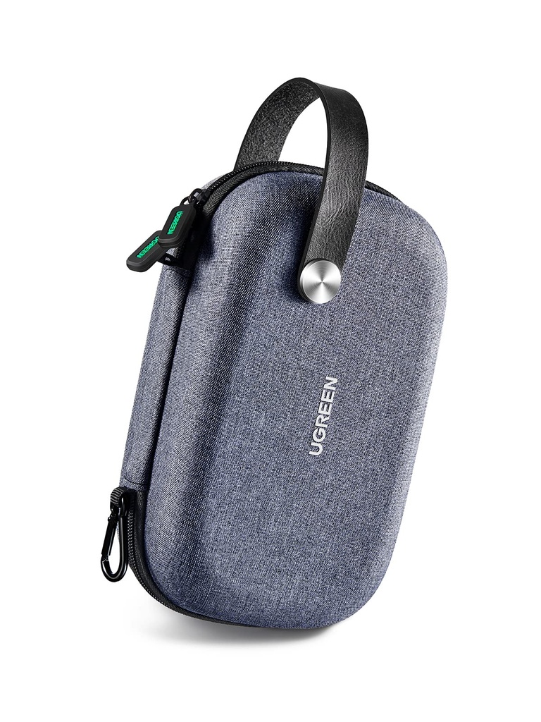 UGREEN Electronics Organiser, Portable Hard Accessories Case, Grey