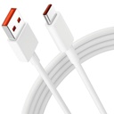 Sounce 67W Fast Charging USB-C Cable for Xiaomi, Redmi (1m) White